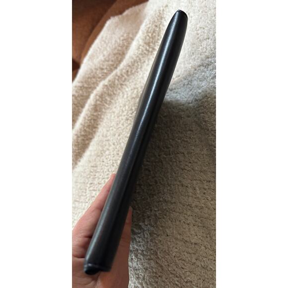 Khaite Envelope Clutch in Black Calfskin Leather Bag Made in Italy Authentic - Picture 7 of 9